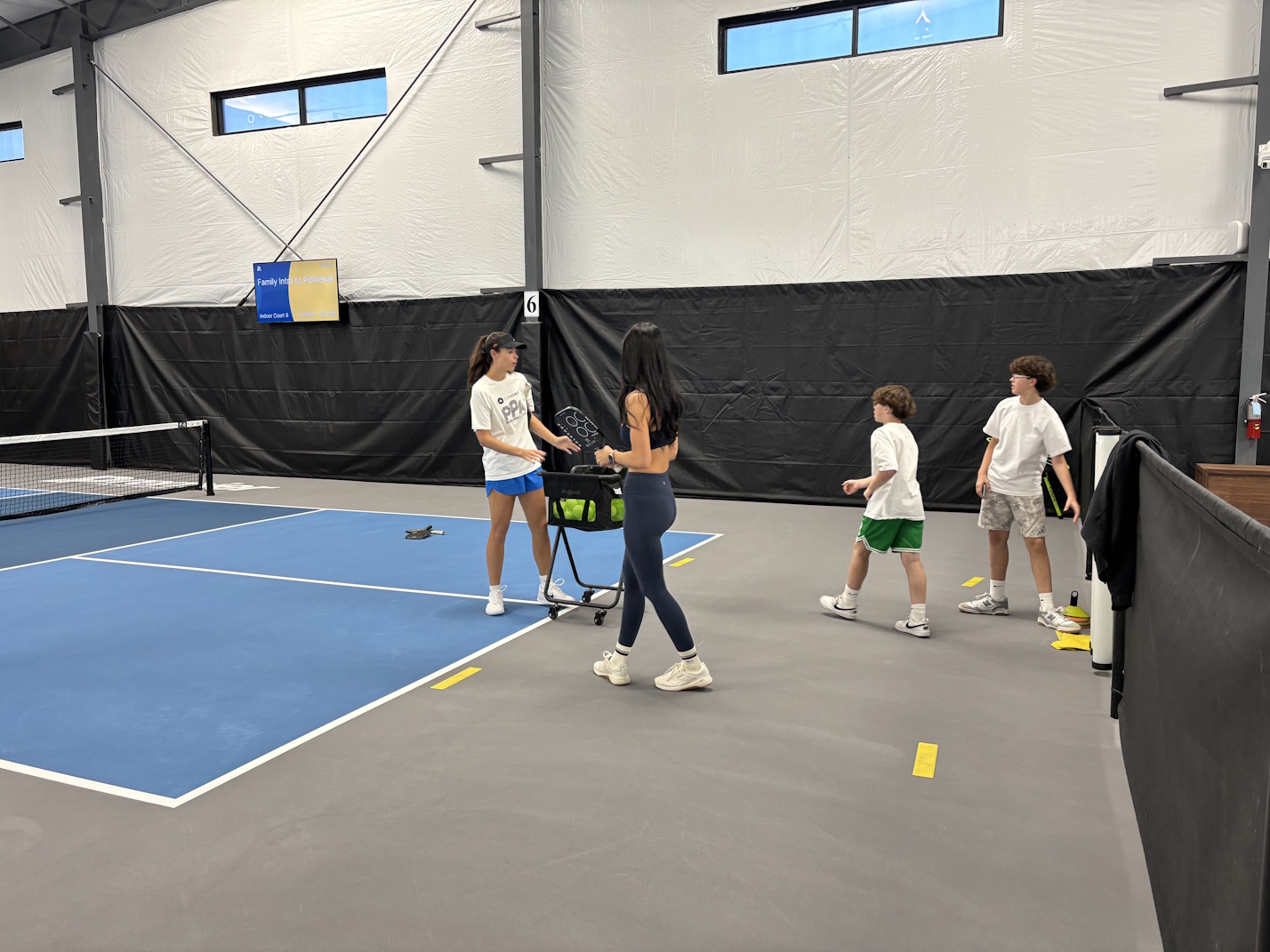 Premier Pickleball staff and community group photo